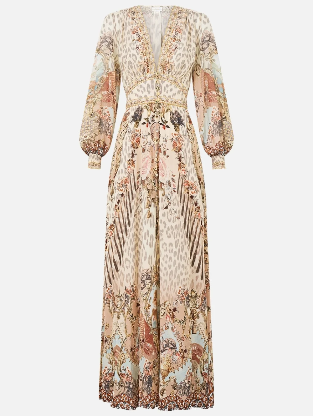 Camilla button dress with shaped waistband - Picture 5 of 8